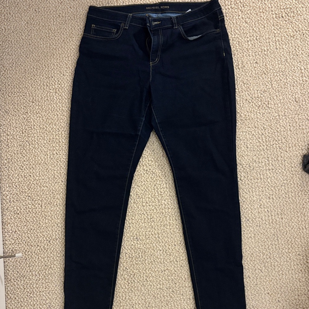 Michael Kors sz12 Women's Navy Skinny Jeans